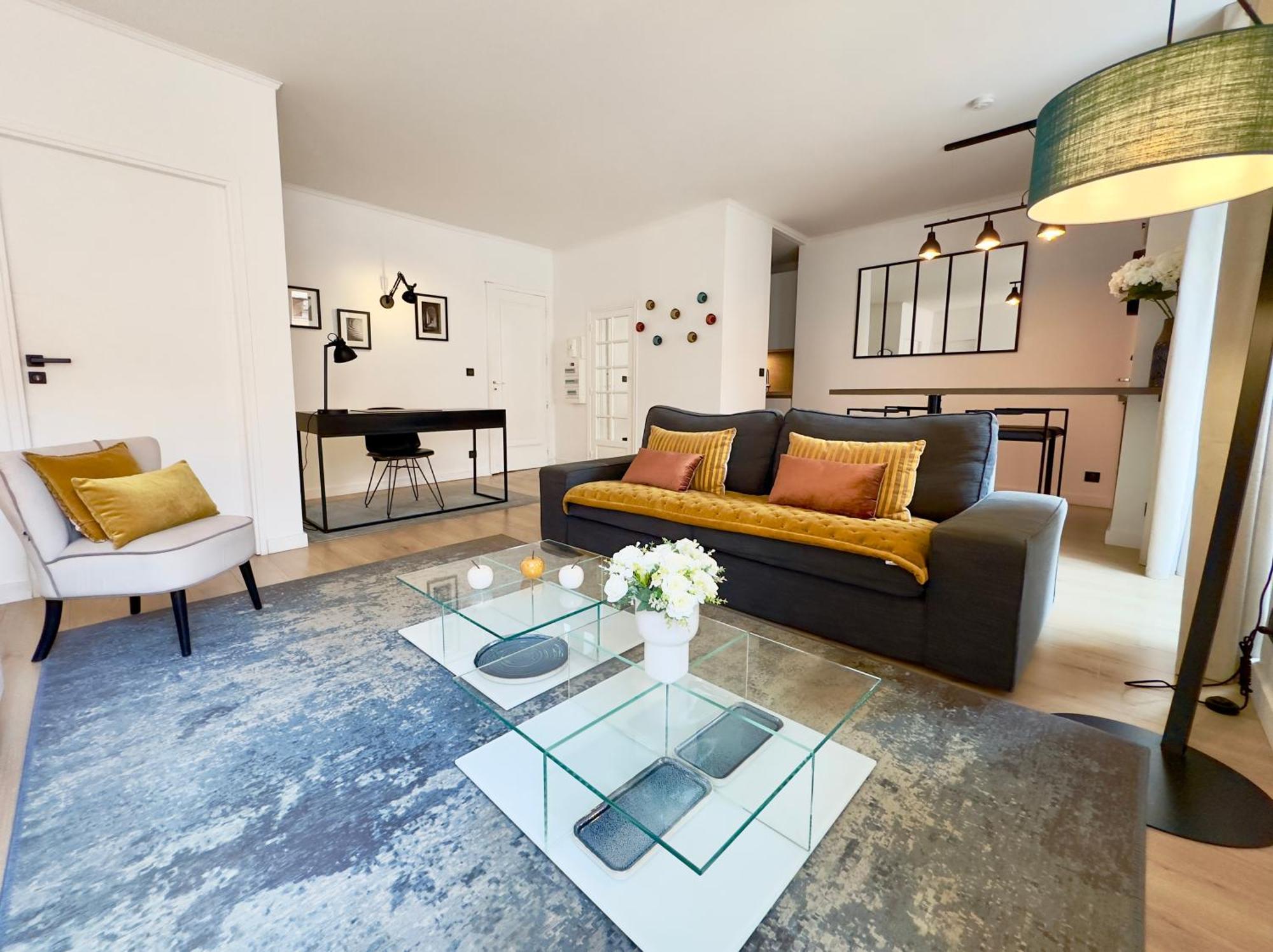 קאן Luxueux 3 Pieces 80M2 - 2Ch - 2 Sdb - 1Mn Beach Croisette מראה חיצוני תמונה